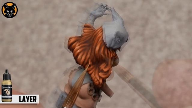 Paint KINGDOM DEATH Tier GINGER Hair смотреть онлайн