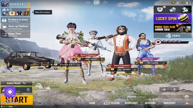 ASIA TPP RANK:2333 #SEASON15#Pubglive#Ipadmini5#PubgTamil#6finger смотреть онлайн