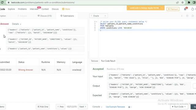 LeetCode || SQL Study Plan || Patients With a Condition смотреть онлайн
