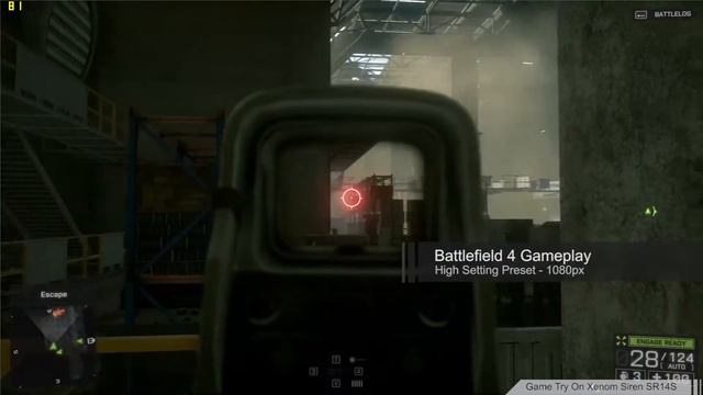 Game Try On Xenom Siren SR14S - Gaming Test on Nvidia Geforce GTX970M смотреть онлайн