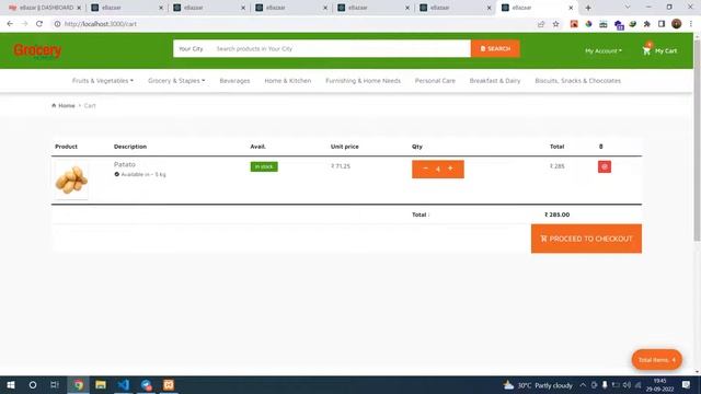 React.js Ecommerce Project with Laravel Admin Panel | Grocery Store Website | Frontend Source Code смотреть онлайн