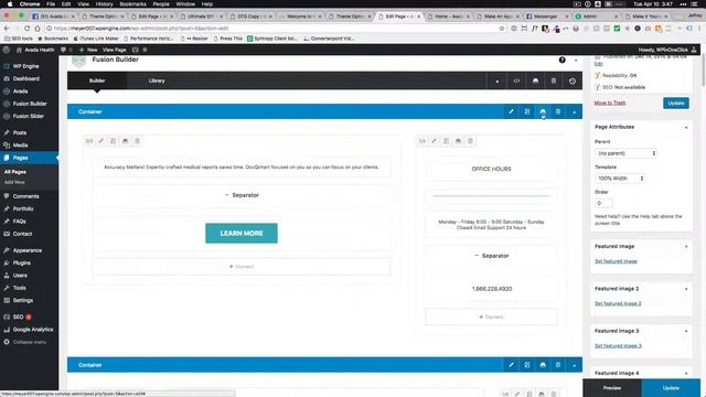 saving and re-using elements and containers in Avada Theme смотреть онлайн