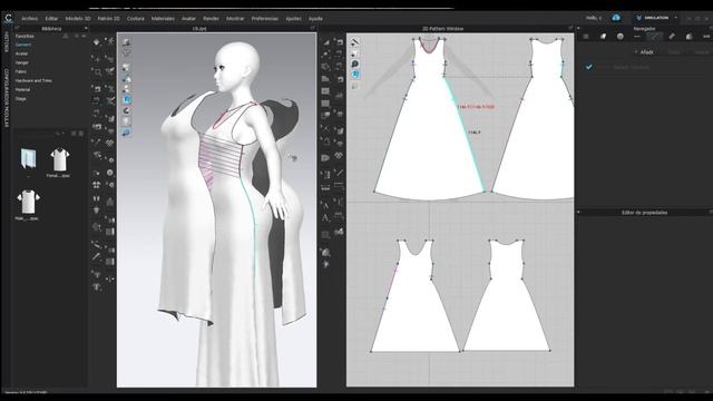 TUTORIAL DAZ STUDIO Y CLO3D ? avatar y vestido de fiesta rosa смотреть онлайн