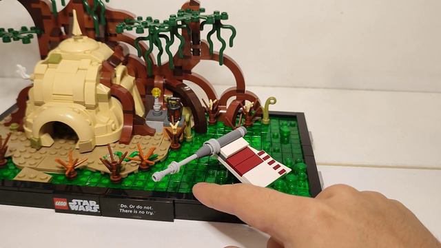 LEGO Star Wars 75330 Тренировка Джедая на Дагоба Обзор (Dagobah Jedi Training) смотреть онлайн