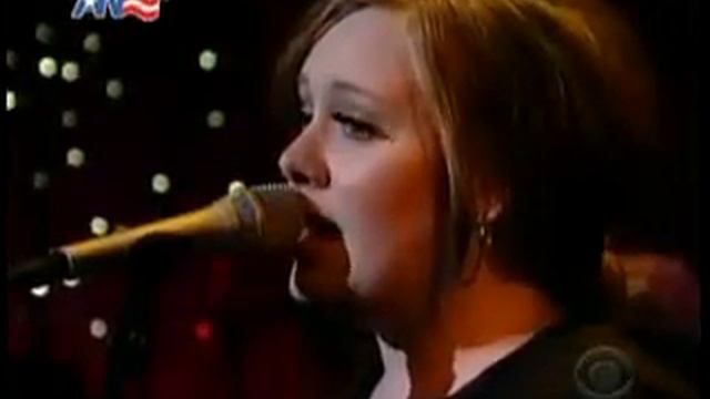 Adele Hometown Glory Live on Late Show with David Letterman смотреть онлайн