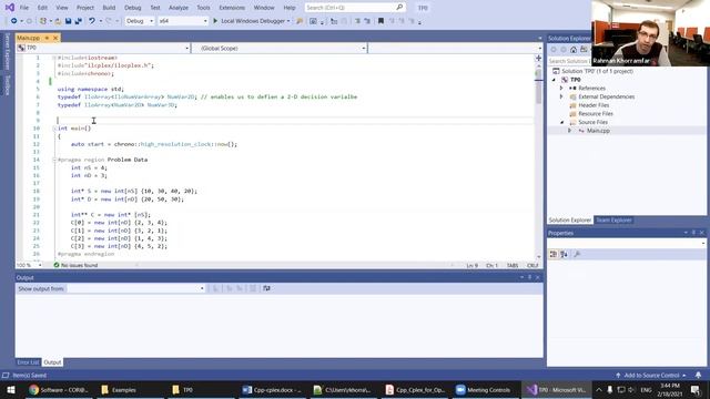Solving optimization problems using C++ and Cplex: (Part 1--02/18/21 Thursday) смотреть онлайн