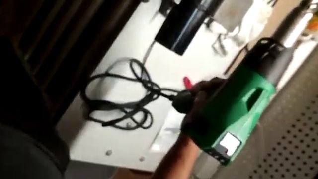 Сварка феном Solano прутком смотреть онлайн