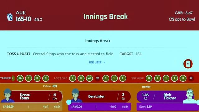 Auckland v Central Stags || 12th match || The Ford Trophy смотреть онлайн