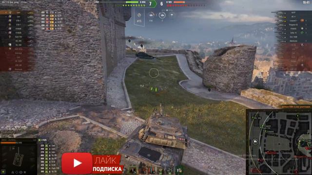 World of Tanks (Мир танков) New tank Lion - 7 Kills 7K Damage смотреть онлайн