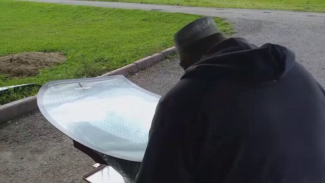 На Мерседес вклеиваю заднее стекло смотреть онлайн