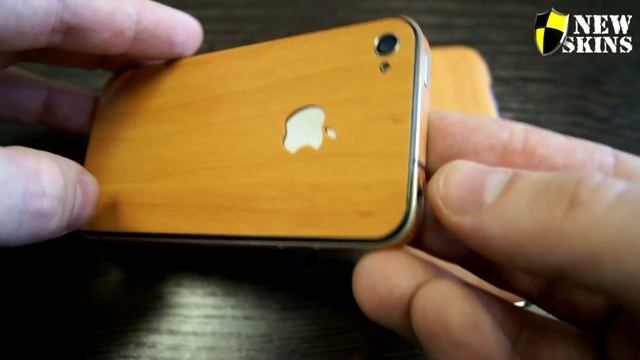 Наклейка имитирующая текстуру дерева от NEWSKINS 5 смотреть онлайн