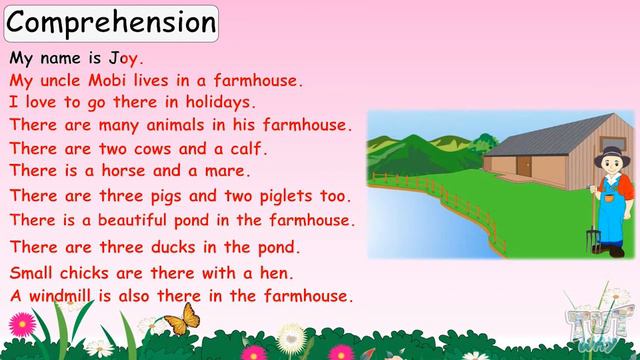 Comprehension | Reading Comprehension For Kids | English | Grade -1,2 смотреть онлайн