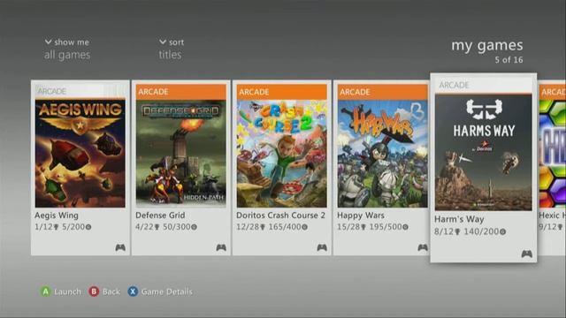 Free xbox 360 Arcade Games смотреть онлайн