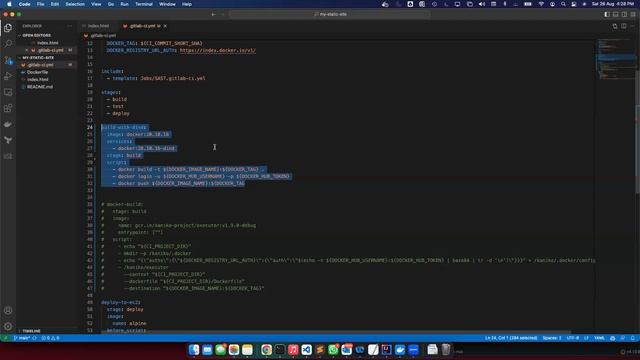 DevOps-AWS:S5 Create EC2 instance, Nginx, Docker, SSH, private, public Key, Kaniko, Docker-In-Docke смотреть онлайн