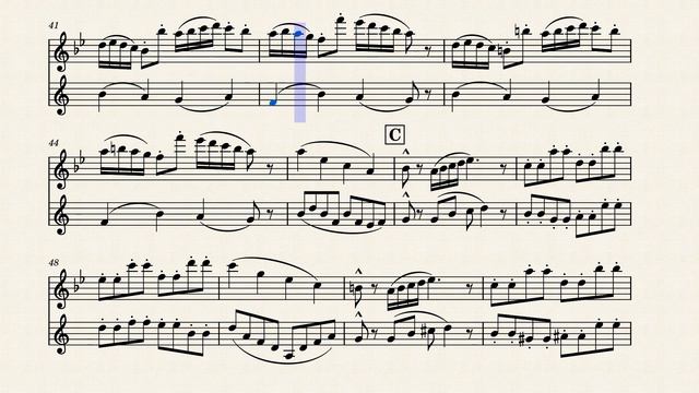 Flute And B-flat Clarinet Duet No. 316223 By Eric Bingham-Kumpf