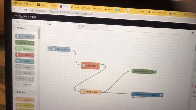 Lab6- Raspberry Pi, Node Red and IBm Watson Platform смотреть онлайн
