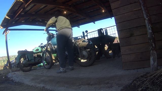 Первый запуск ИЖ Планеты с новой поршневой. смотреть онлайн