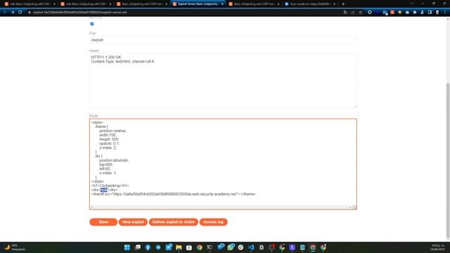 Todo sobre CLICKJACKING | Lab #1 смотреть онлайн