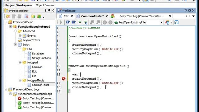 TestComplete для начинающих. Пример создания фреймворка смотреть онлайн