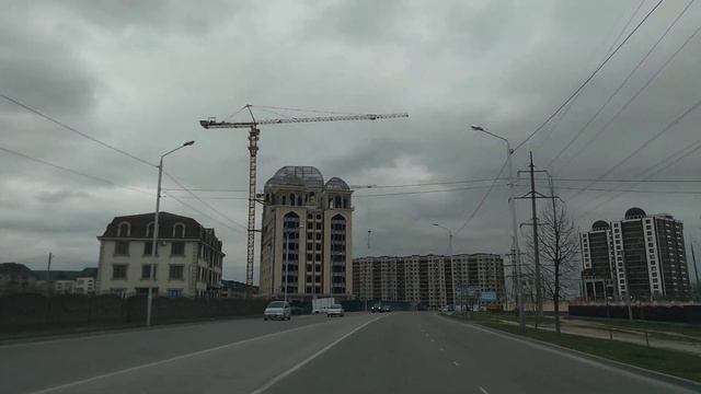 Строительство ?? ?? комплекса "Минутка" в Грозном #грозный смотреть онлайн