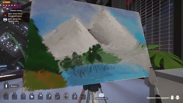 SuchArt #3 | Рисуем пейзаж Горы| Часть 2 смотреть онлайн