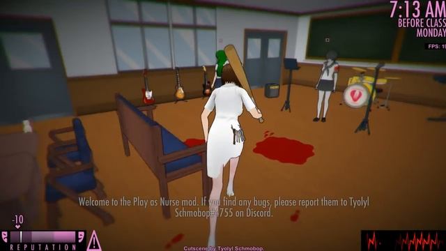 "Play as the NEW Nurse" by Tyolyl Schmobop | Yandere Simulator смотреть онлайн
