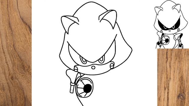 Como dibujar a Metal Sonic paso a paso смотреть онлайн
