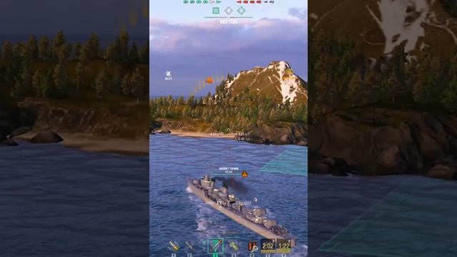 Крейсер Perth и его торпеда. смотреть онлайн