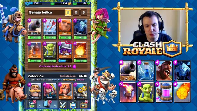 Arena 3 en nivel 1. Clash Royale смотреть онлайн