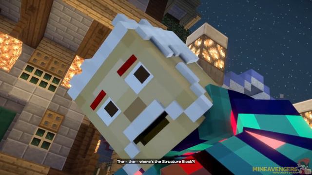 ADMIN FRED VS GIANT NINJA! - Minecraft Story Mode Season 2 смотреть онлайн
