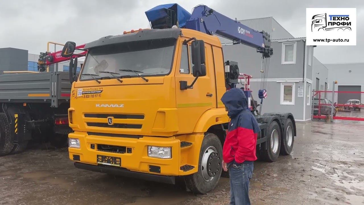 Отзыв Тягач КАМАЗ 65116 с КМУ Dong Yang 2036 г. Москва