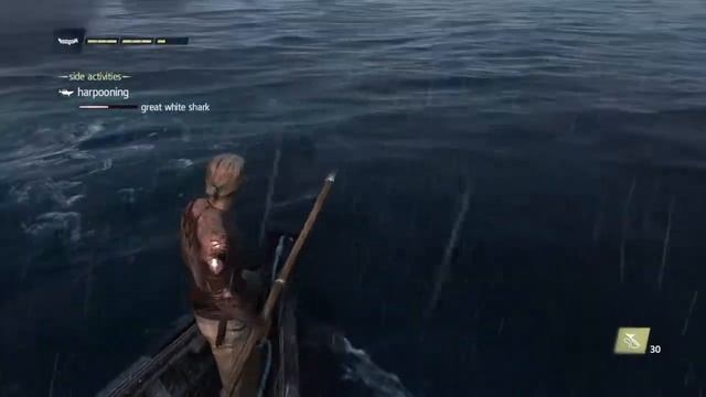 Assassin's Creed 4 Black Flag | Great White Shark Harpooning смотреть онлайн