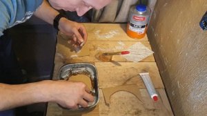 Стекломат,Полиэфирная смола,Карбоновая шпаклевка РЕМОНТ КУЗОВНОЙ ДЕТАЛИ