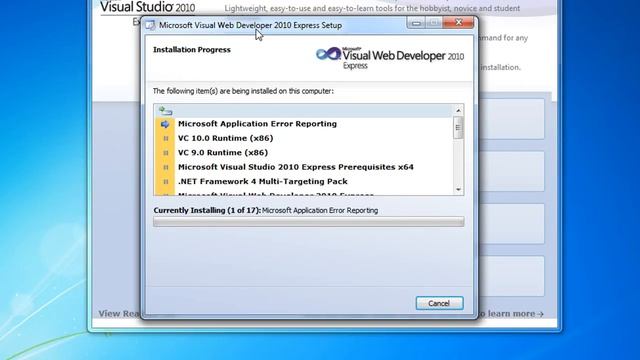microsoft visual web developer 2010 kurulumu смотреть онлайн