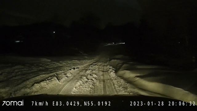 МЖК Восточный - ТЭЦ 5. Дорога через дачи 28.01.2023