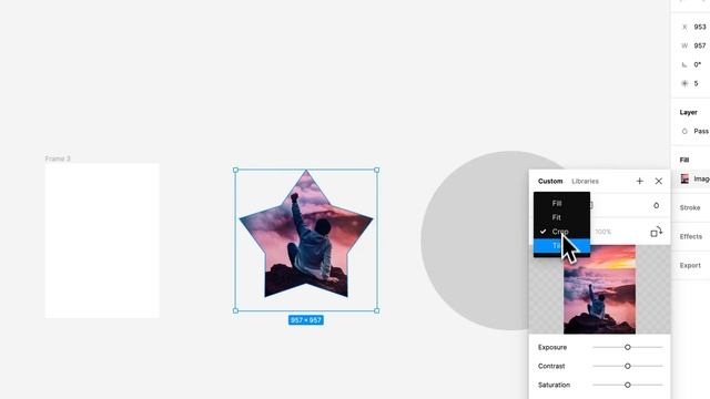 How to Put an Image in a Shape in Figma смотреть онлайн