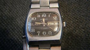 Часы Слава Автоматик Танк, Slava Automatic