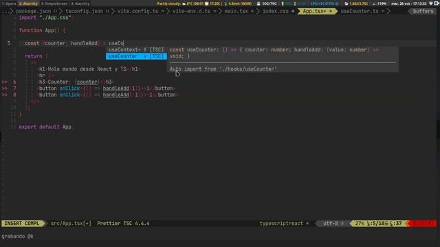 React con TypeScript смотреть онлайн
