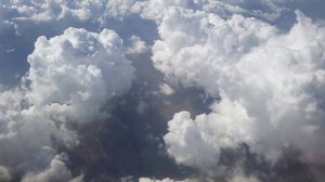 Виды из самолета. Облака