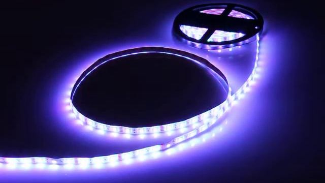 Лента светодиодная самоклейка 5м*10мм, 300 ламп LED, 7 цветов, с пультом, степень защиты IP64 смотреть онлайн