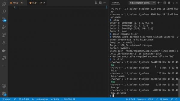 Compile WebAssembly on Linux to native Windows using Wasmer & Zig