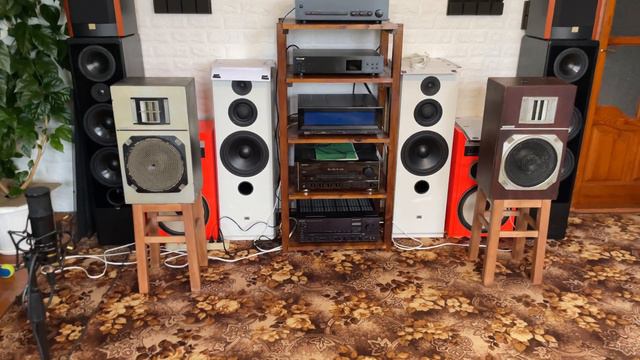 ТЕБЕ РЕШАТЬ! ВОССТАНОВИТЬ ИЛИ РАЗБИТЬ СТАРУЮ АКУСТИКУ! Nad C340/Aurex SC-A90f/Амфитон 25АС-131