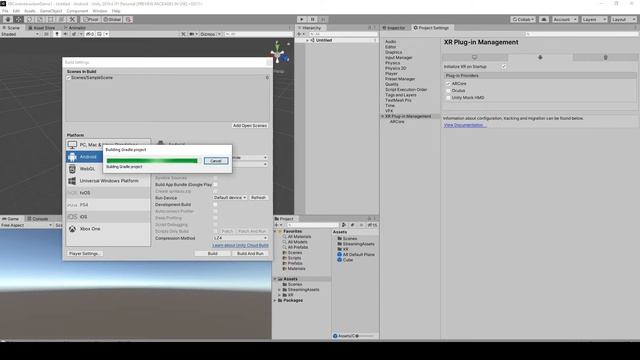 How to build an APK in Unity and deploy it to an android phone to test your Augmented Reality apps смотреть онлайн