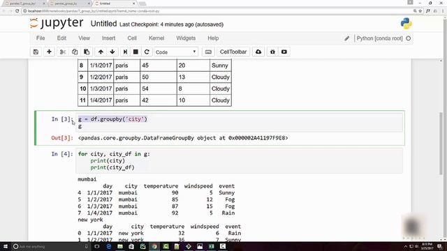 Python Pandas Tutorial 7. Group By (Split Apply Combine) смотреть онлайн