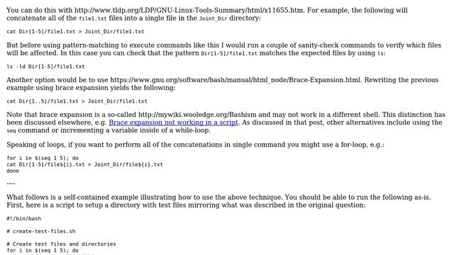 Unix & Linux: copy files and append in another directory? смотреть онлайн