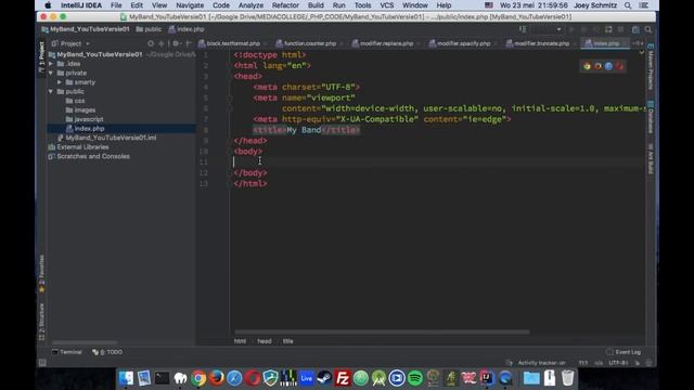 PHP P4L1a - STARTPROJECT IN MVC (VIEWS MET SMARTY) смотреть онлайн