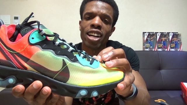Nike Hyper Fusion React Element 87 In Hand / On Foot Review (AQ1090 700) смотреть онлайн