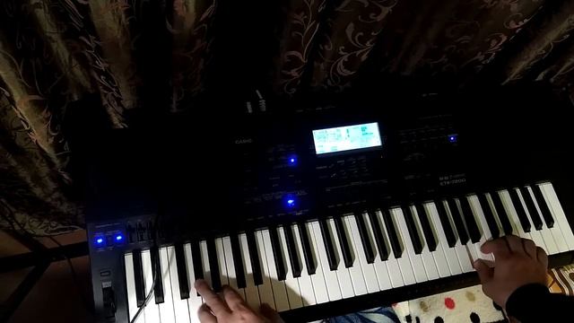 Casio CTK-7200 4 - универсальный стиль под сектор газа AC7 смотреть онлайн