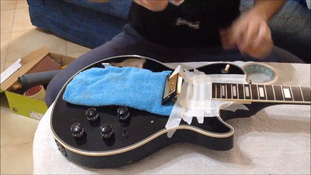 GUITAR REFRETTING - Part 1 - Ibanez PF 300 - GVR guitars смотреть онлайн