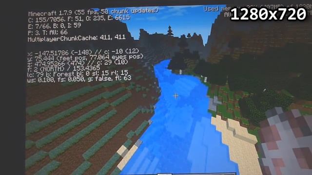 Minecraft Benchmark FPS - A8-6600K APU смотреть онлайн